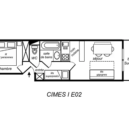 Cimes I アパート メリベル