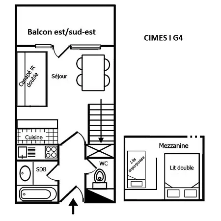 Cimes I アパート メリベル